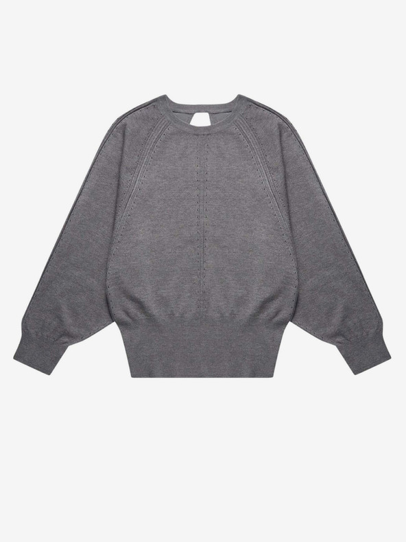 Moodo Šedý dámsky sveter Moodo