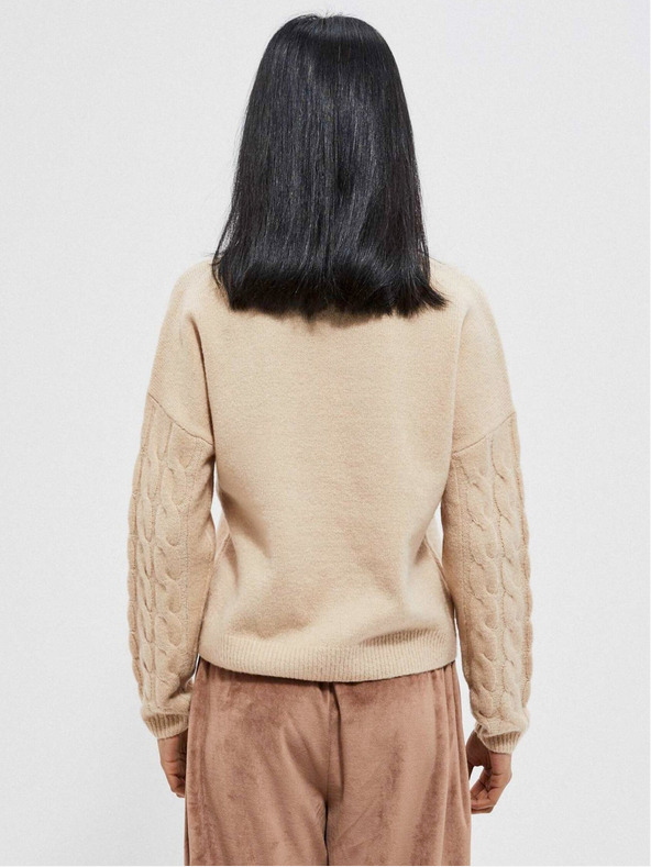 Moodo Moodo Béžový dámsky sveter