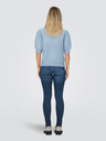 ONLY Svetlomodrý dámsky sveter s krátkym rukávom ONLY ONLRICA