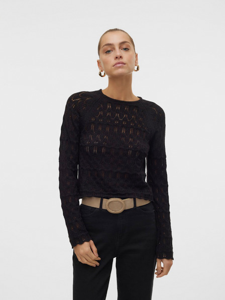 Vero Moda Vero Moda Čierny dámsky sveter