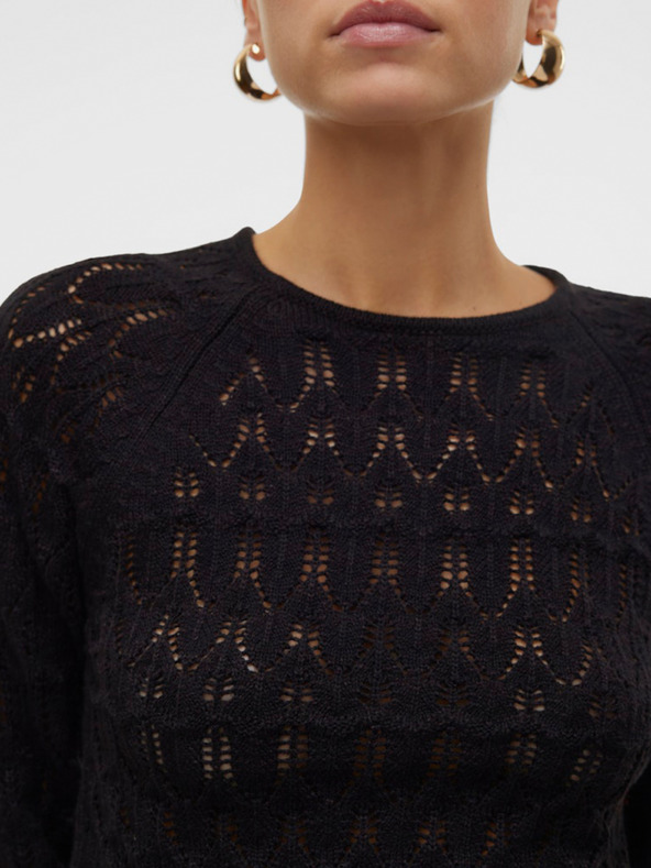 Vero Moda Vero Moda Čierny dámsky sveter
