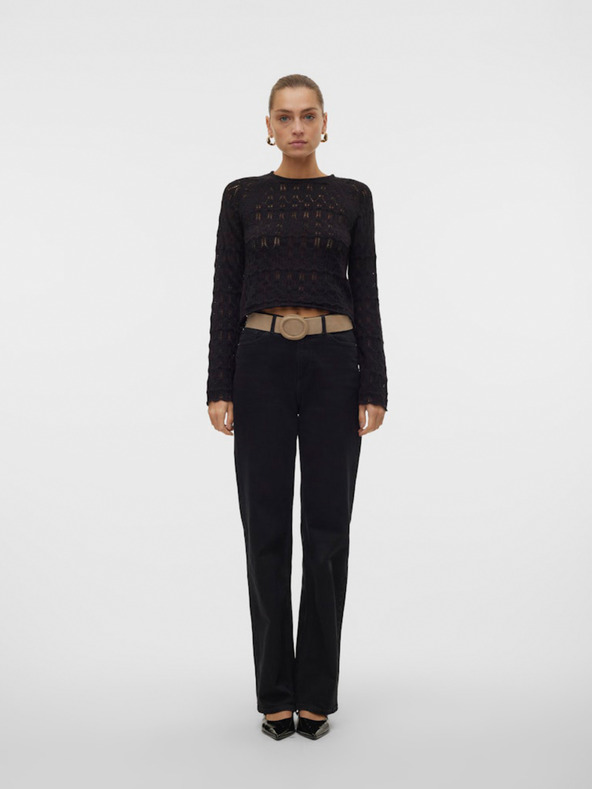 Vero Moda Vero Moda Čierny dámsky sveter