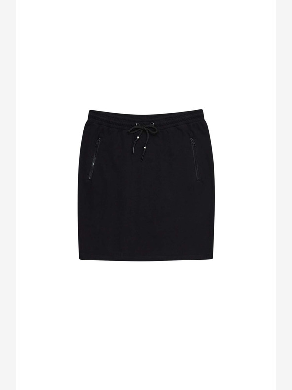 Moodo Čierna dámska sukňa Moodo