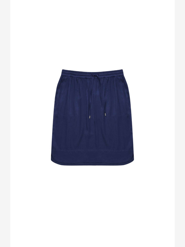 Moodo Tmavomodrá dámska sukňa Moodo