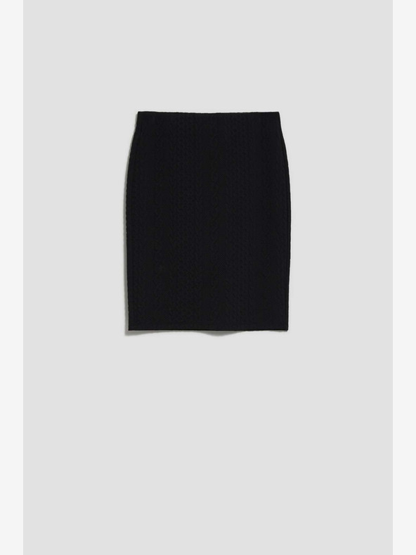 Moodo Čierna dámska sukňa Moodo