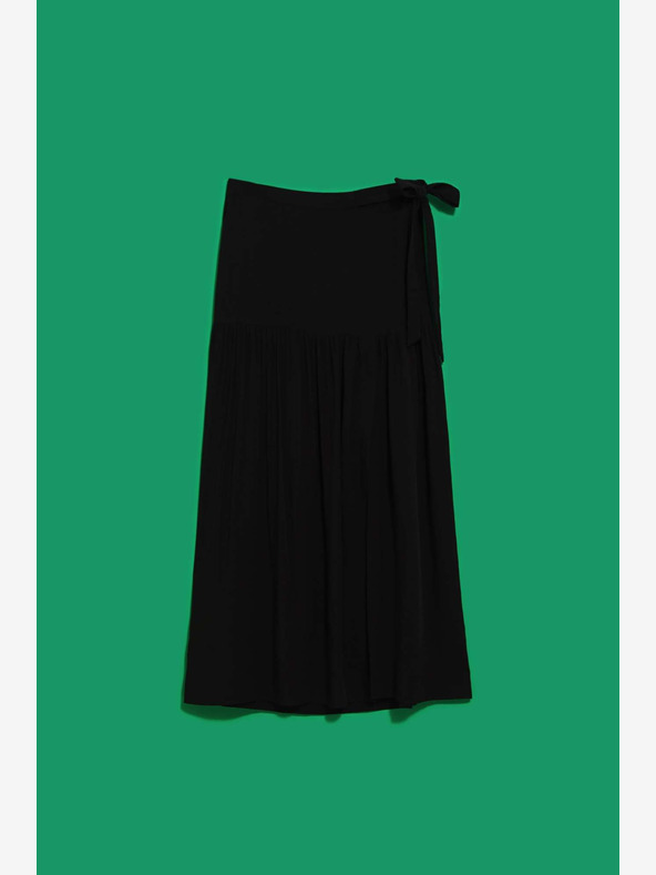 Moodo Čierna dámska sukňa Moodo