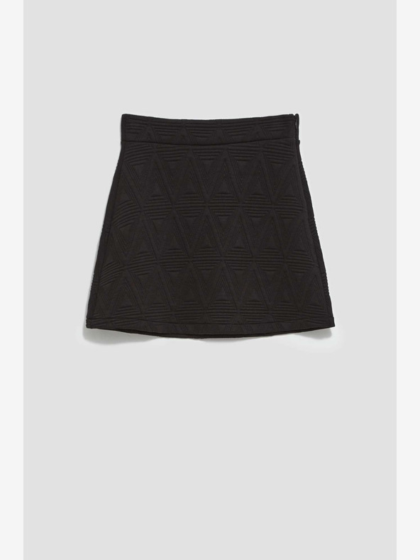 Moodo Čierna dámska sukňa Moodo