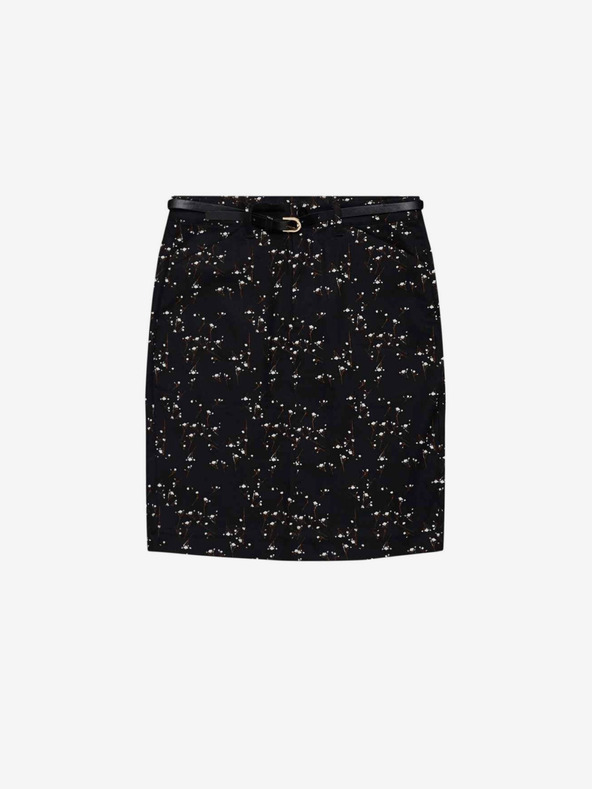 Moodo Čierna dámska sukňa Moodo