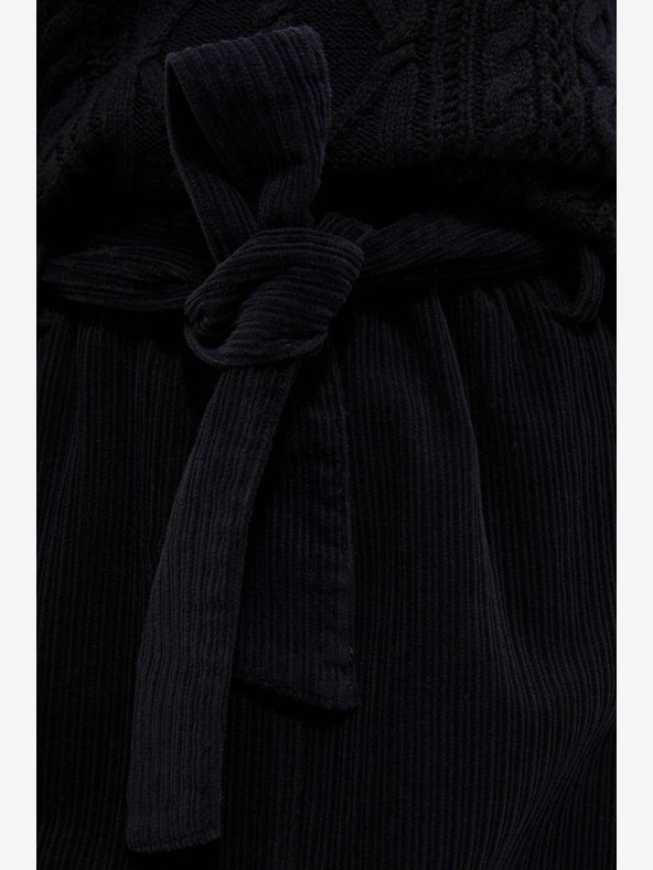 Moodo Čierna dámska sukňa Moodo