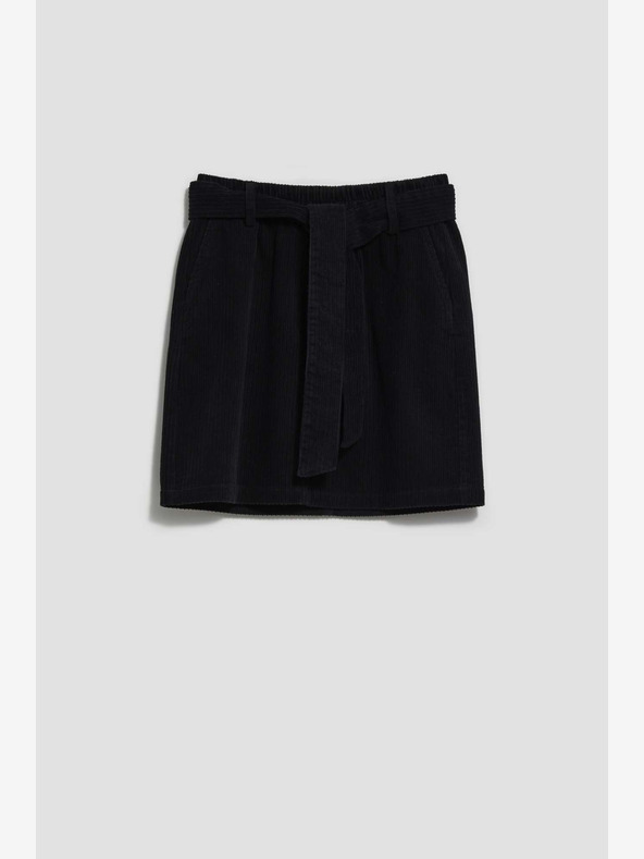 Moodo Čierna dámska sukňa Moodo