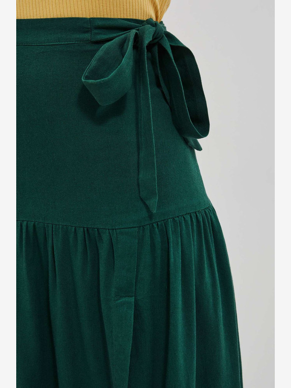 Moodo Zelená dámska sukňa Moodo