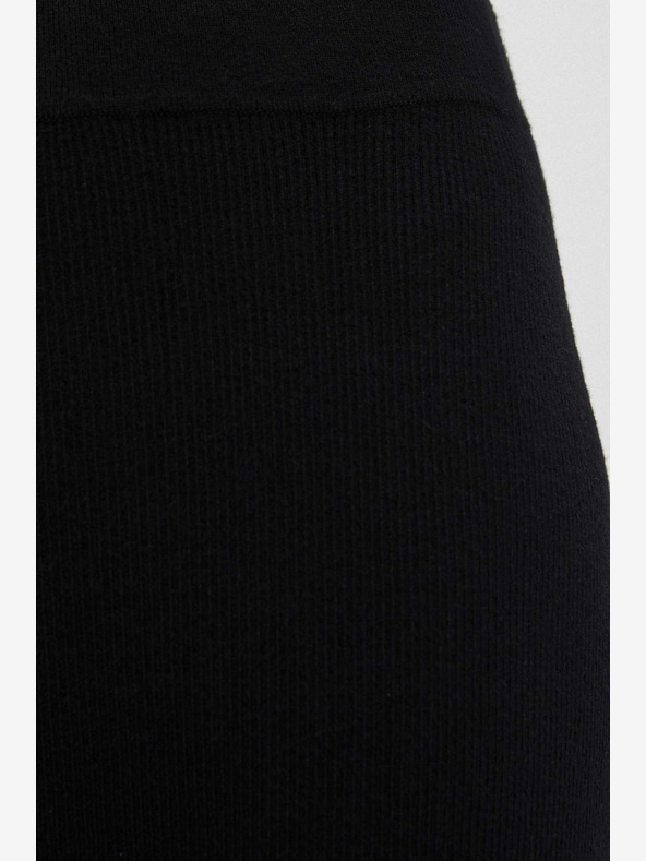 Moodo Čierna dámska sukňa Moodo