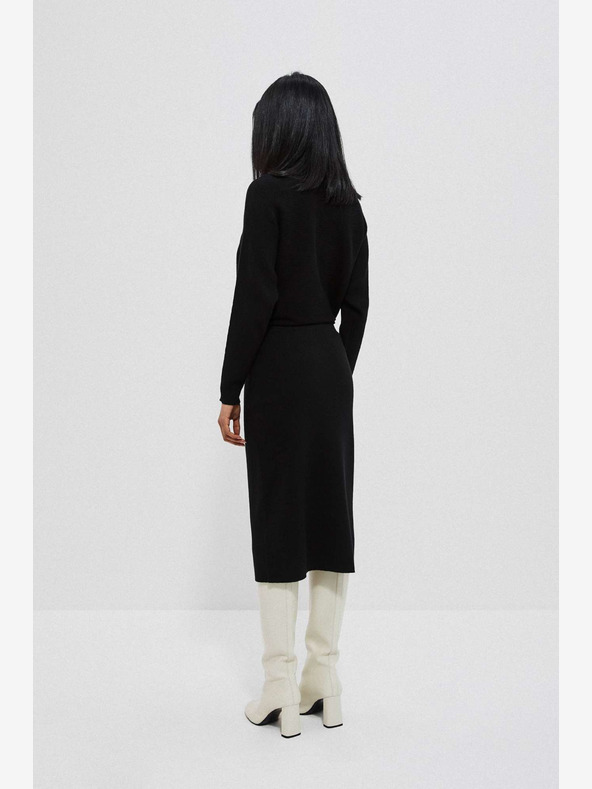 Moodo Čierna dámska sukňa Moodo