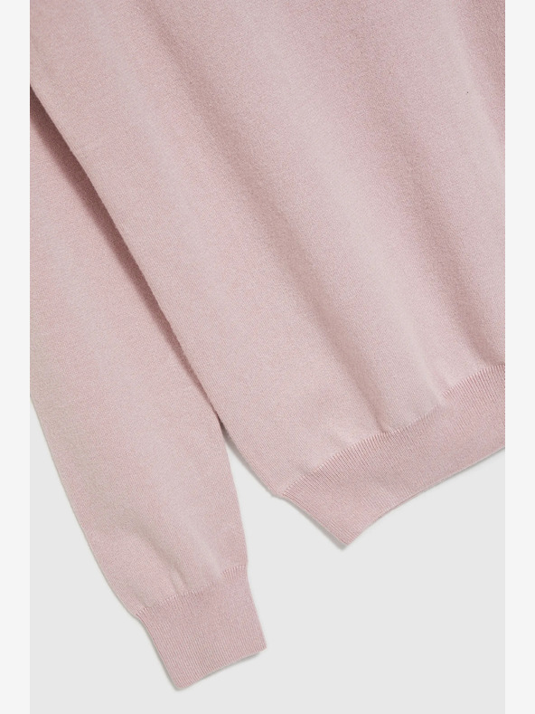 Moodo Svetloružový dámsky rolák Moodo