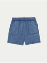 Marks & Spencer Šortky s podlepenými švami, čistá bavlna Marks & Spencer modré