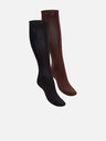Geox Čierne dámske ponožky Geox Socks