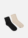 Geox Čierne dámske ponožky Geox Socks