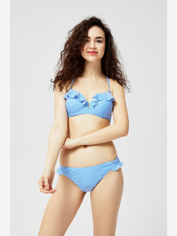 Moodo Svetlomodrý spodný diel dámskych plaviek Moodo