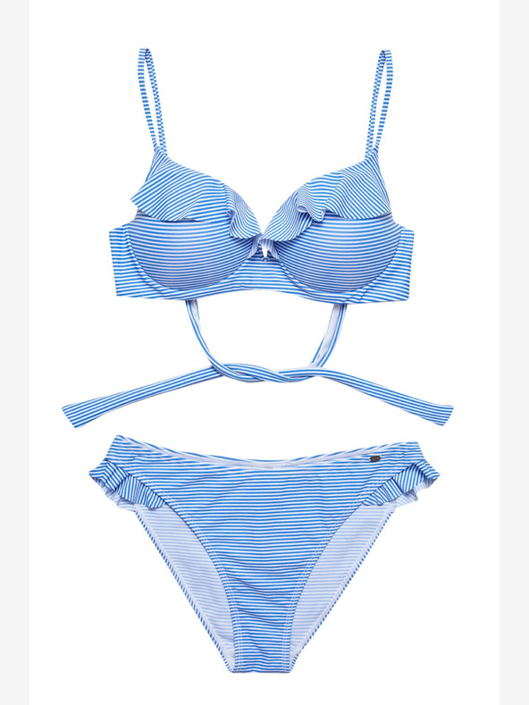 Moodo Svetlomodrý spodný diel dámskych plaviek Moodo