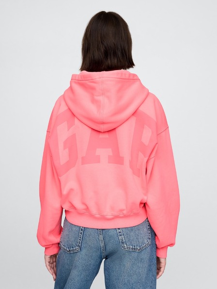 GAP Mikina s kapucňou Logo Cropped GAP