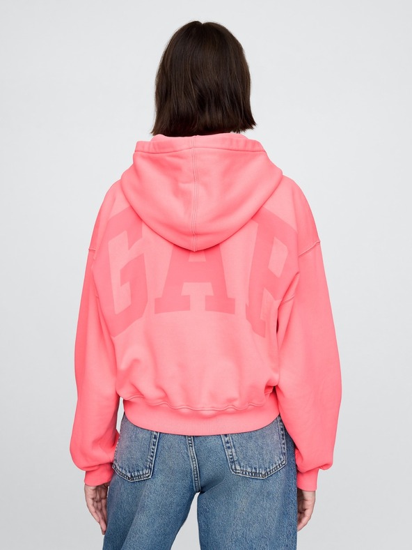 GAP Mikina s kapucňou Logo Cropped GAP