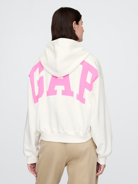 GAP Mikina s kapucňou Logo Cropped GAP
