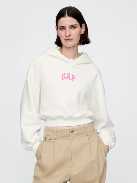 GAP Mikina s kapucňou Logo Cropped GAP