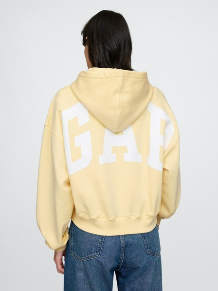 GAP Mikina s kapucňou Logo Cropped GAP