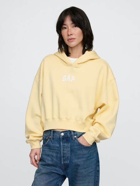 GAP Mikina s kapucňou Logo Cropped GAP