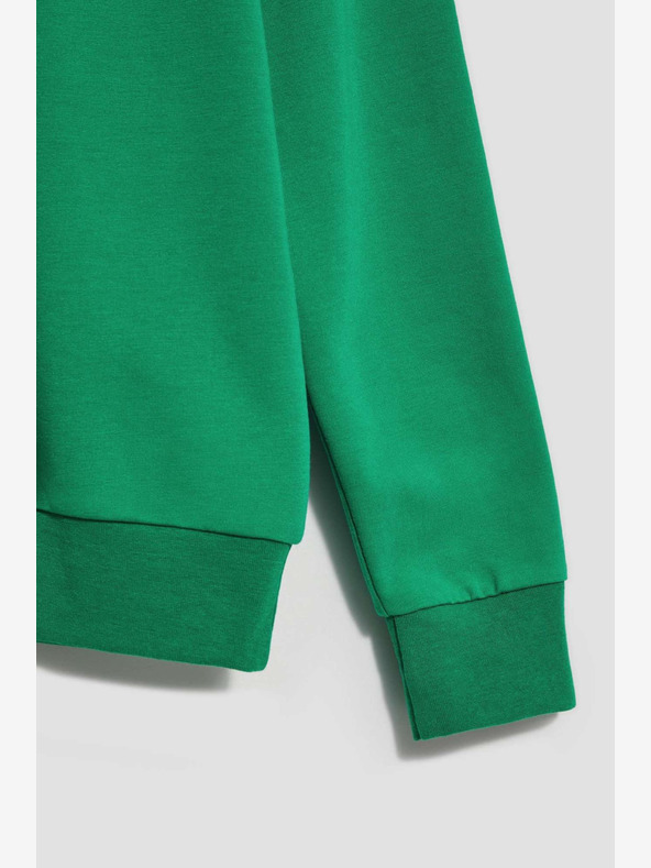 Moodo Zelená dámska mikina Moodo