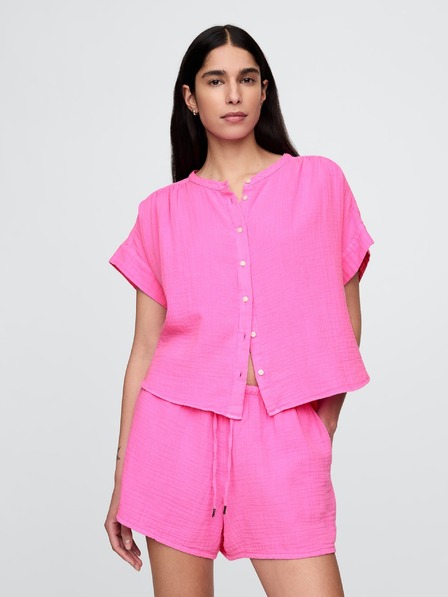 GAP Mušelínová košeľa oversize GAP