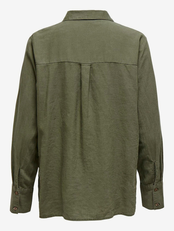 Jacqueline de Yong Khaki dámske tričko JDY