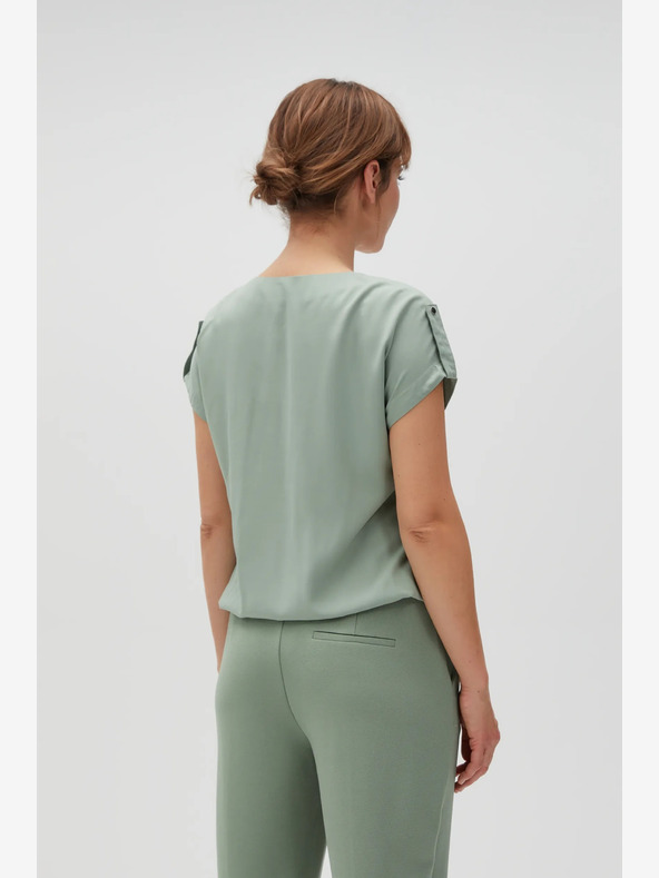 Moodo Svetlozelená dámska blúzka Moodo