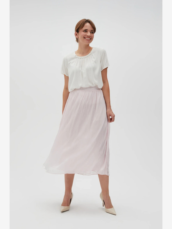 Moodo Biela dámska blúzka Moodo