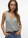 Vero Moda Bielo-zelená dámska pruhovaná blúzka Vero Moda BUMPY