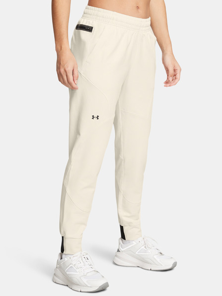 Under Armour Dámske tepláky Under Armour UA Unstoppable Jogger-WHT