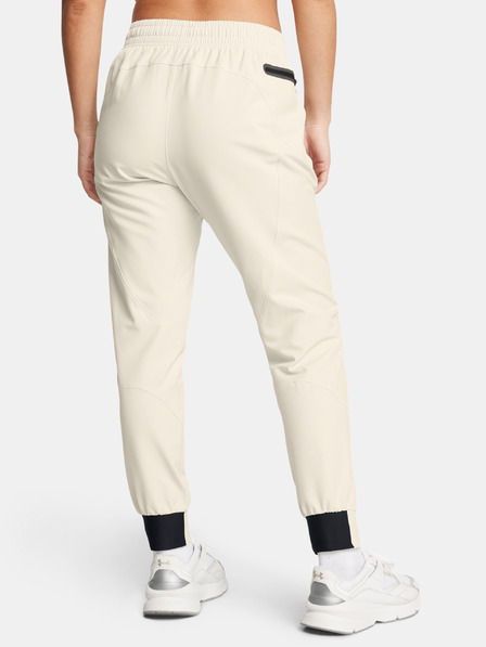 Under Armour Dámske tepláky Under Armour UA Unstoppable Jogger-WHT