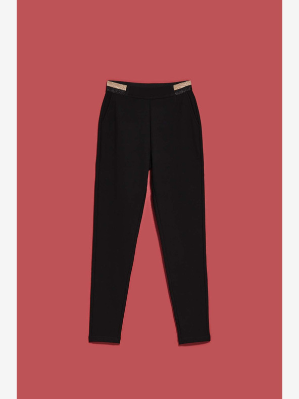 Moodo Čierne dámske legíny Moodo