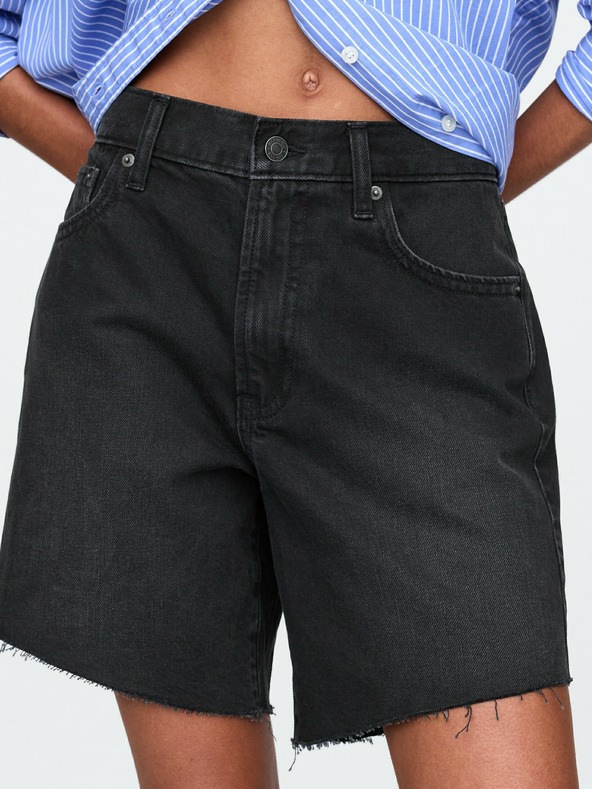 GAP Džínsové kraťasy Loose Bermuda GAP