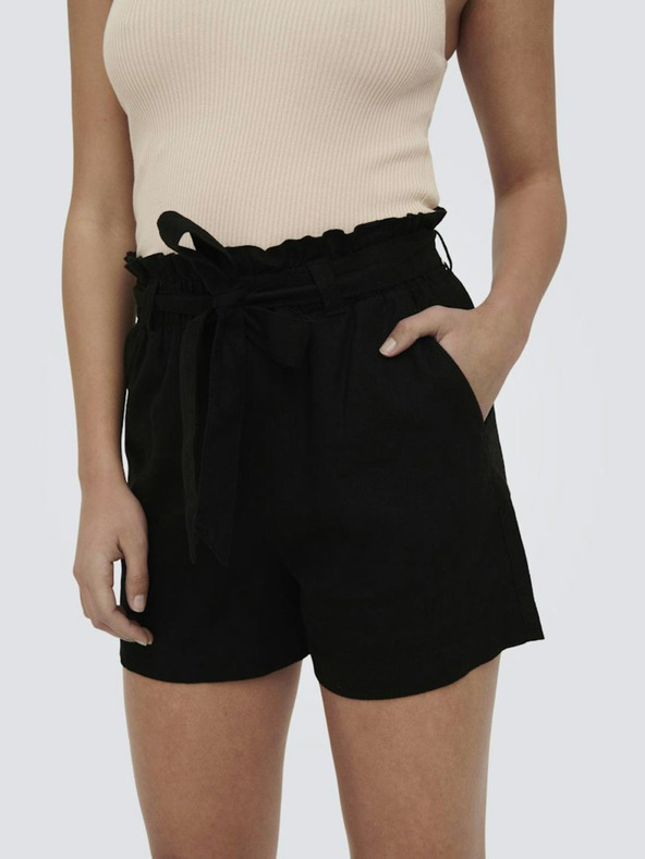 Jacqueline de Yong JDY Čierne dámske šortky