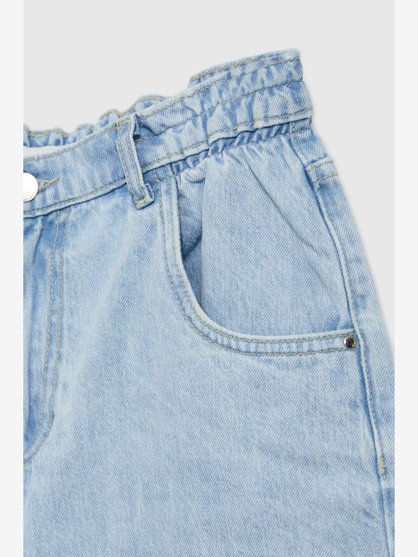 Moodo Svetlomodré dámske džínsové šortky Moodo