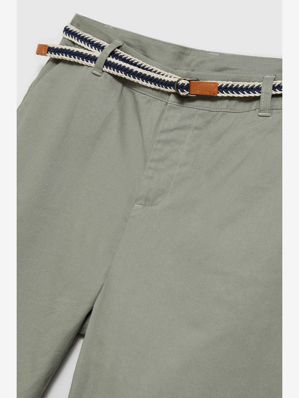 Moodo Zelené dámske nohavice Moodo