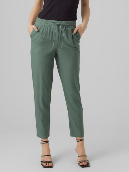 Vero Moda Zelené dámske nohavice Vero Moda JESMILO