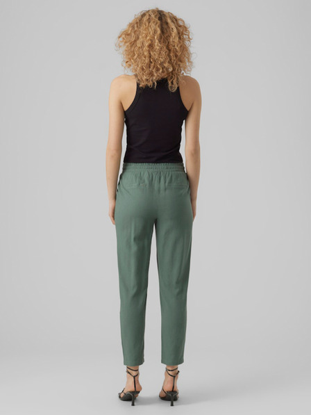 Vero Moda Zelené dámske nohavice Vero Moda JESMILO