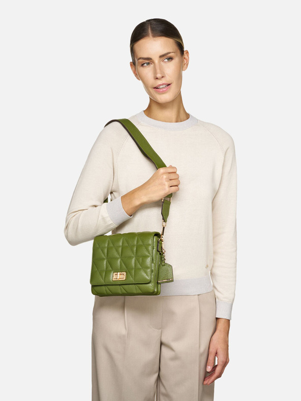 Geox Zelená dámska kabelka Geox Veriana