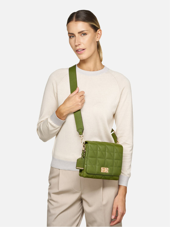 Geox Zelená dámska kabelka Geox Veriana