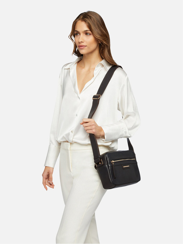 Geox Čierna dámska kabelka Geox Blandine