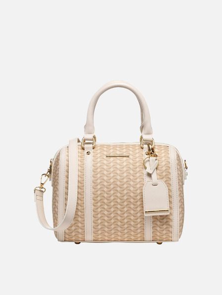 Geox Krémová dámska kabelka Geox Zene Handbag S