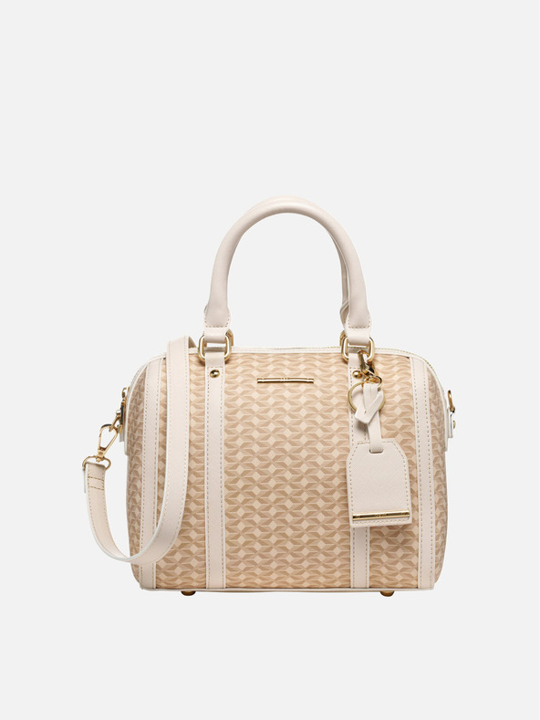 Geox Krémová dámska kabelka Geox Zene Handbag S
