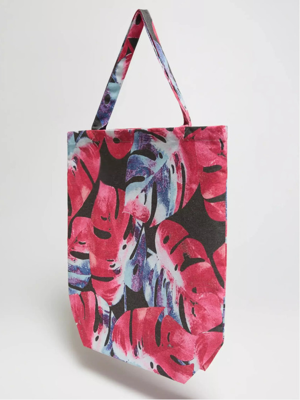 Moodo Modro-ružová dámska vzorovaná taška Moodo